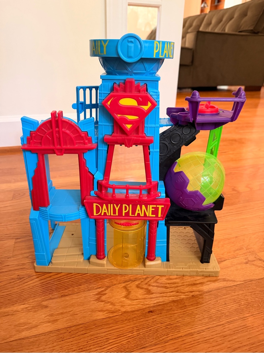 Imaginext Daily Planet Play Set Superman Building 2015 Mattel DTP30 DC Comics
